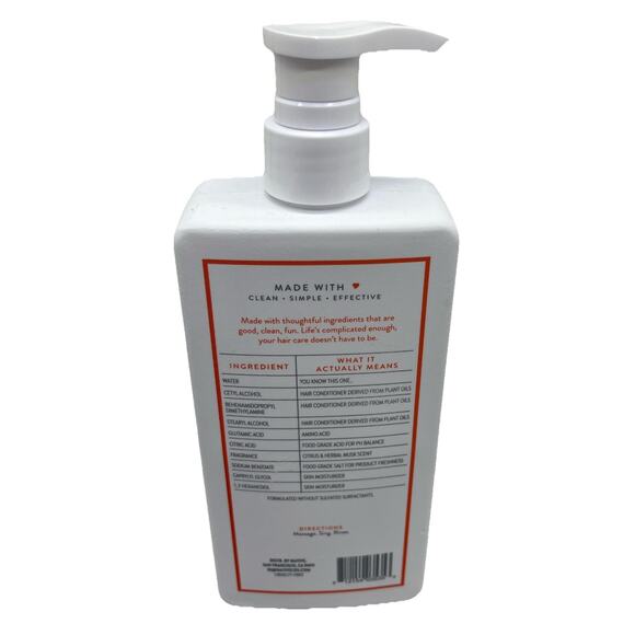 Native Hair Citrus & Herbal Musk Daily Clean Conditioner 16.5 FL oz. {27}. - Picture 2 of 9